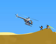 Desert battle helikopteres játékok