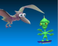 Dinosaurs and aliens helikopteres ingyen játék