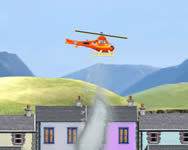 Tûzoltós játékok 2 helikopteres HTML5 játék